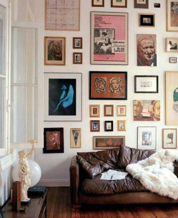 Pared con wall gallery